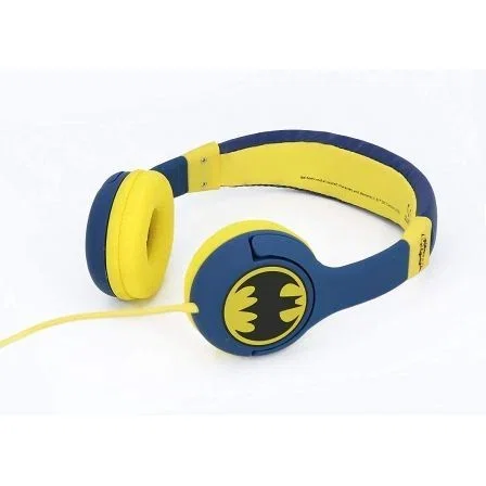 OTL Auriculares Infantiles Batman Bat Signal Azules y Amarillos OTL Auriculares Infantiles Batman Bat Signal Azules y Amarillos